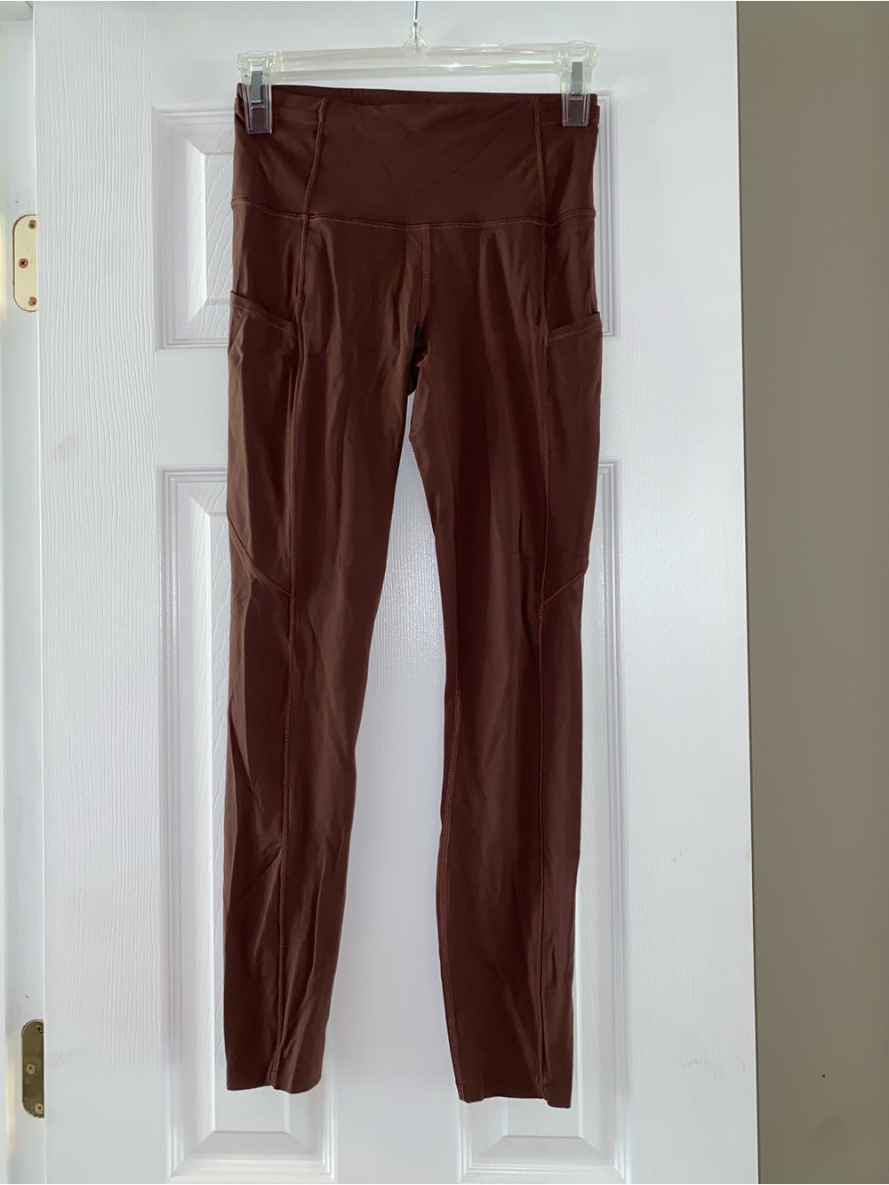 lululemon athletica Brown High-Rise Pocket Leggings